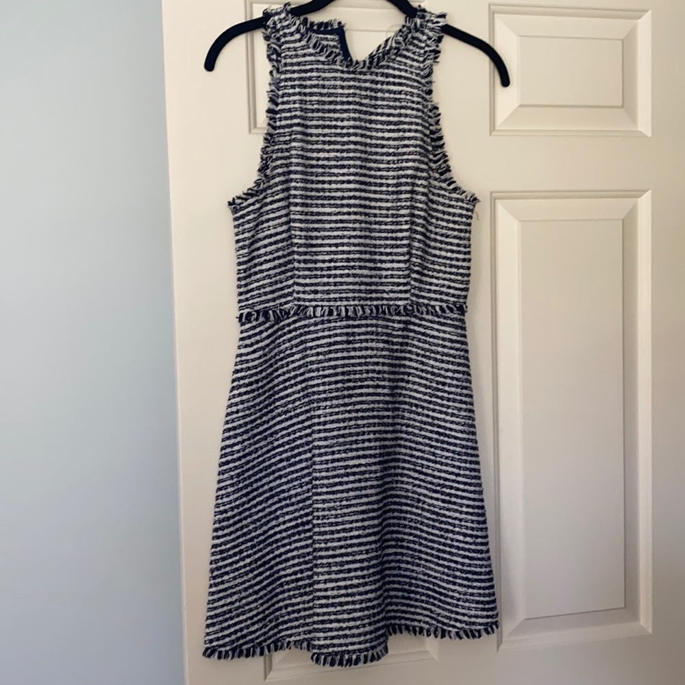 Zara Classic Blue & White Dress